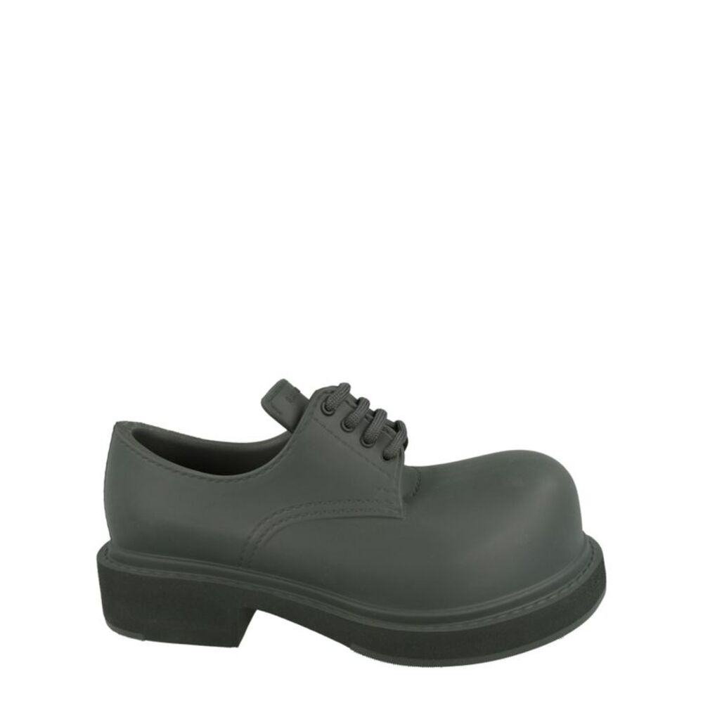 Balenciaga Steroid Derby Shoes Green Womens